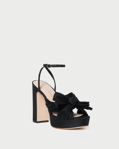Loeffler Randall Natalia Black Platform Bow Heel