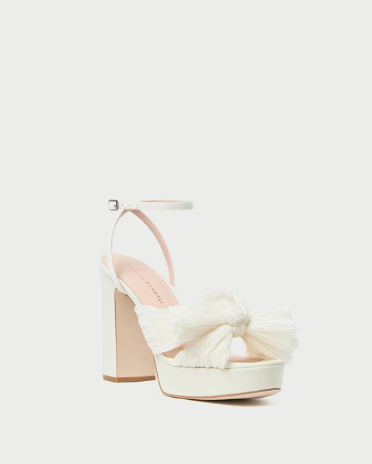 Loeffler Randall Natalia Pearl Platform Bow Heel