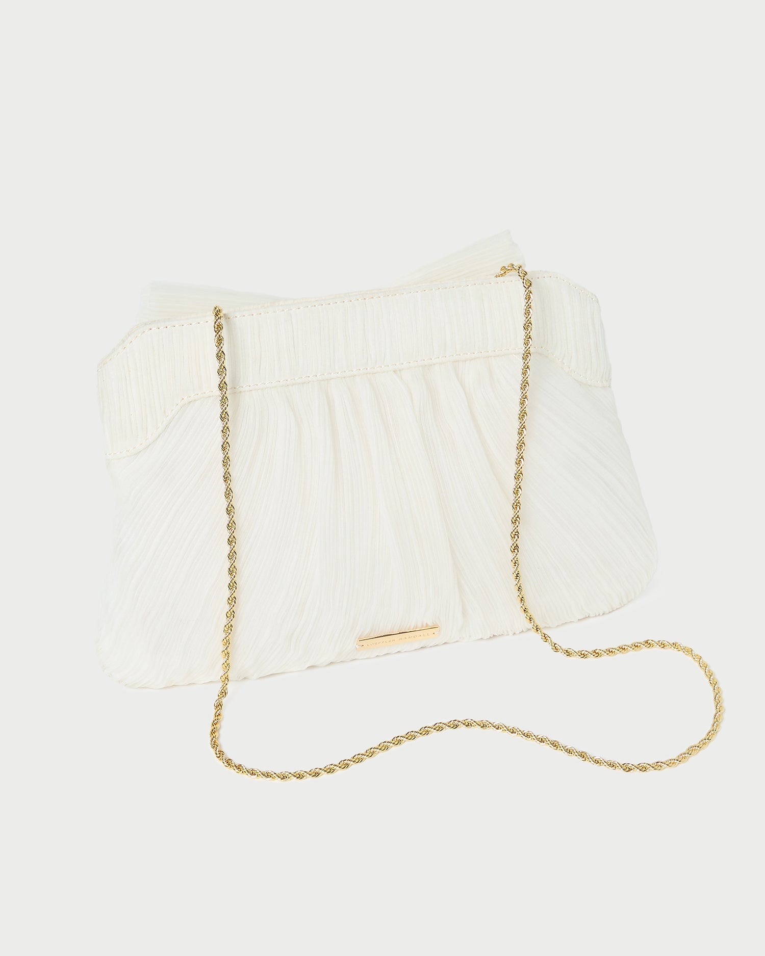Loeffler Randall Rayne Pearl Bow Clutch