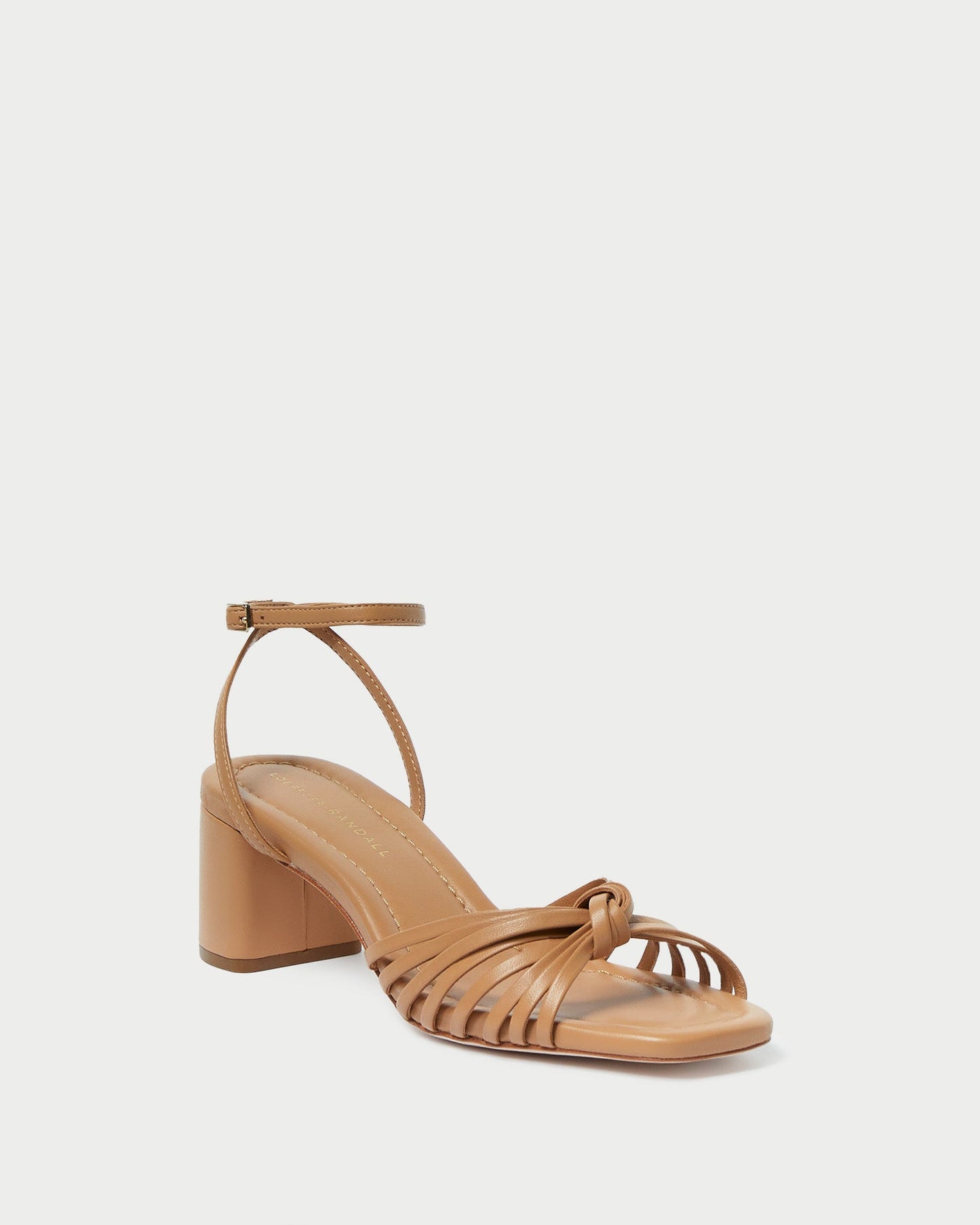 Loeffler Randall Olivia Dune Knot Mid-Heel Sandal