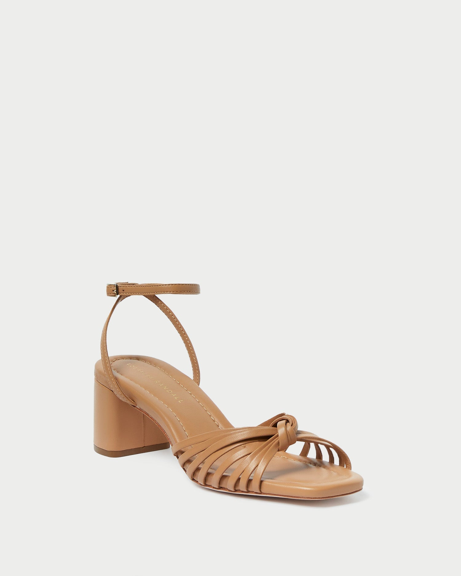 Loeffler Randall Olivia Dune Knot Mid-Heel Sandal