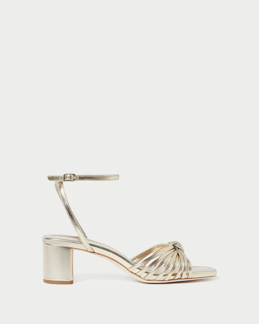 Loeffler Randall Olivia Champagne Knot Mid-Heel