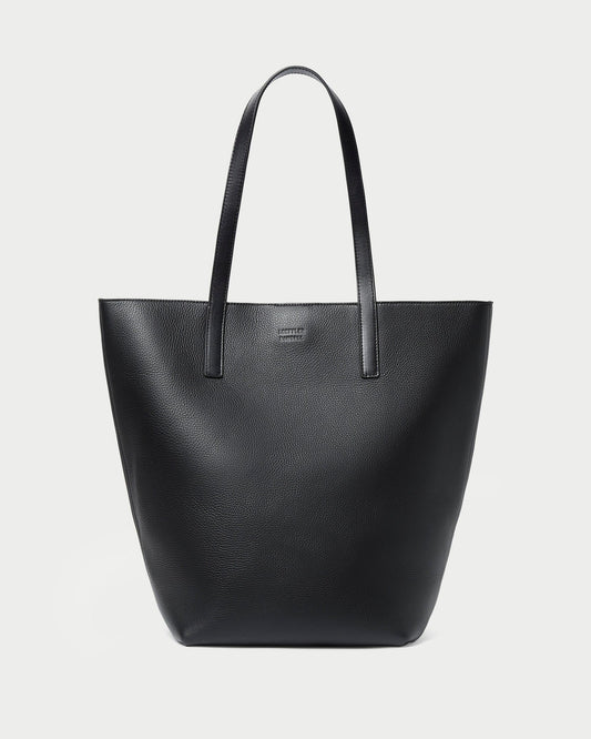 Loeffler Randall Walker Black Pebbled Leather Tote