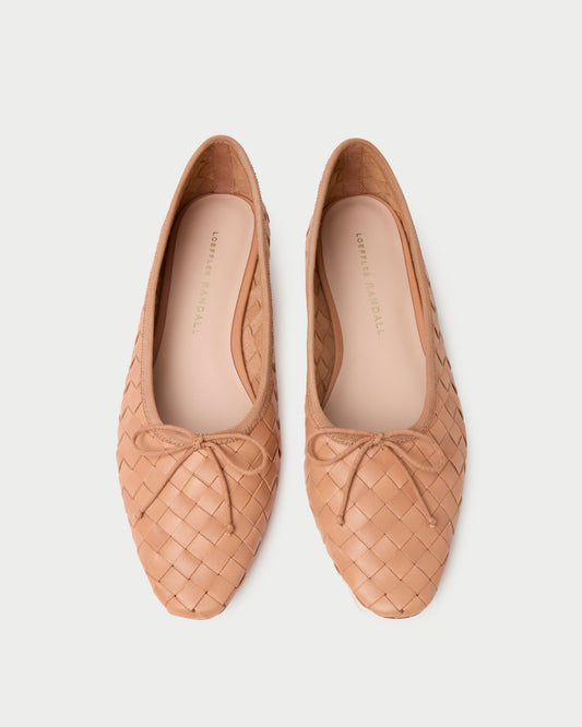 Loeffler Randall Landry Honey Woven Ballet Flat