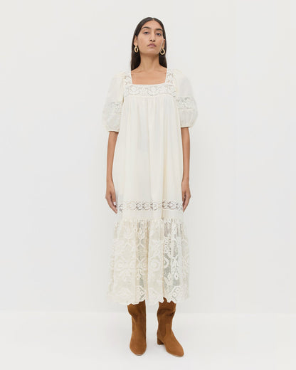 Loeffler Randall Jo Puff-Sleeve Dress