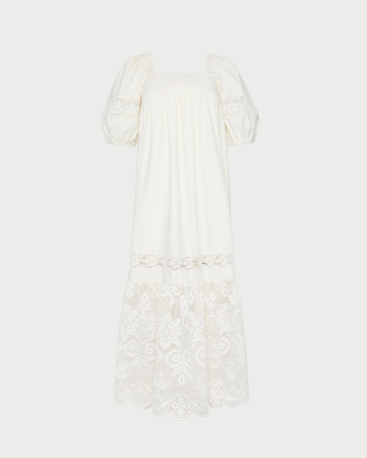 Loeffler Randall Jo Puff-Sleeve Dress