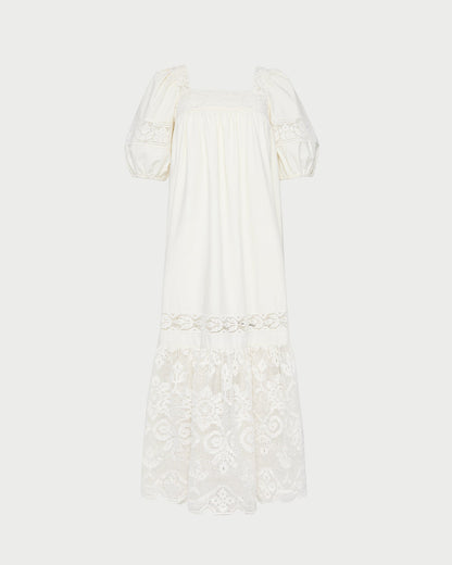 Loeffler Randall Jo Puff-Sleeve Dress