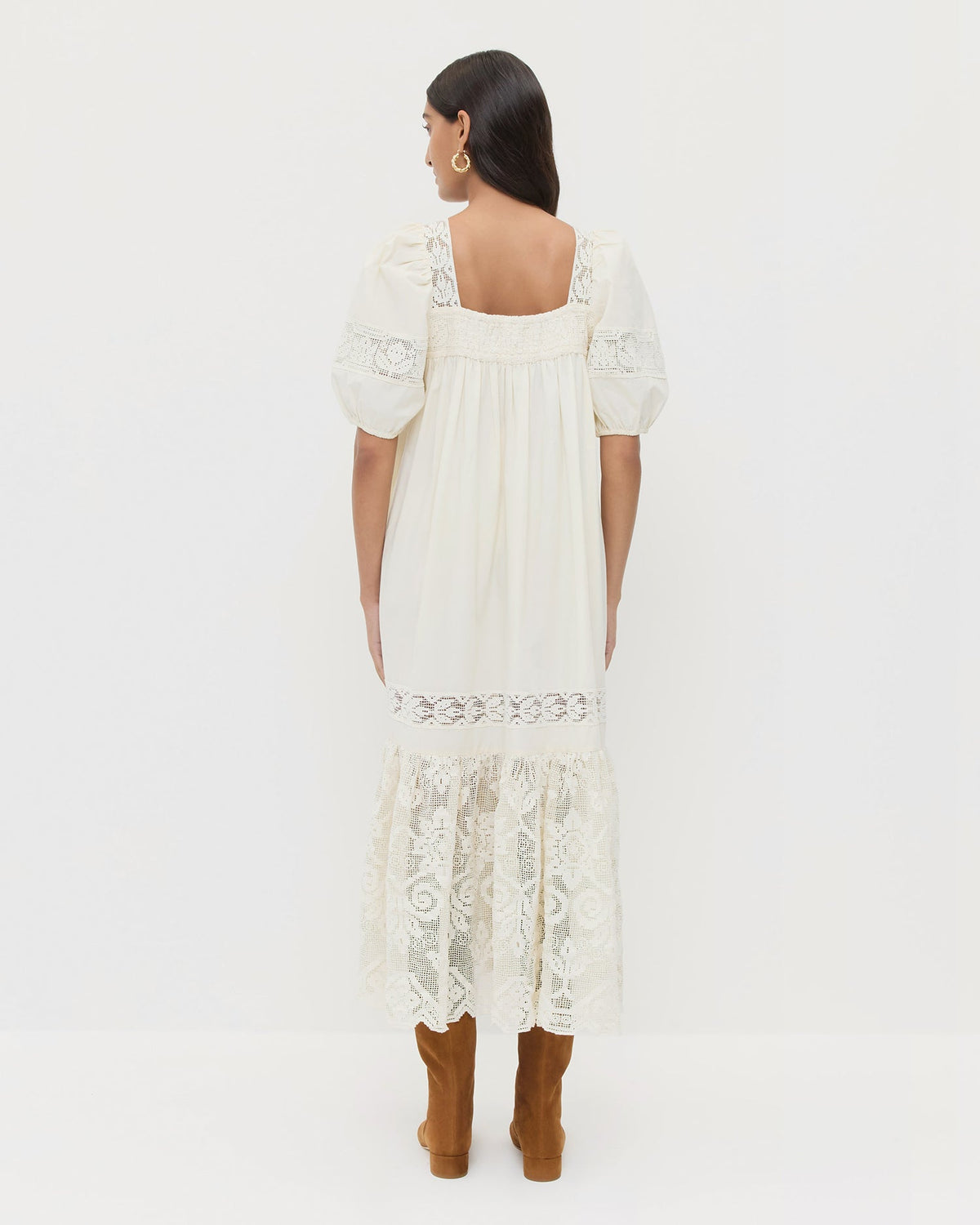 Loeffler Randall Jo Puff-Sleeve Dress