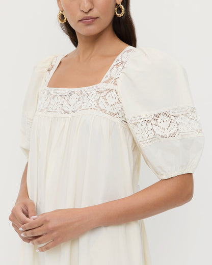 Loeffler Randall Jo Puff-Sleeve Dress