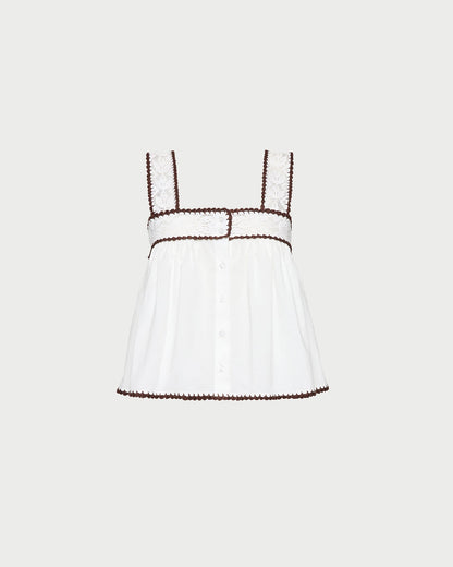 Loeffler Randall Marta Sleeveless Top