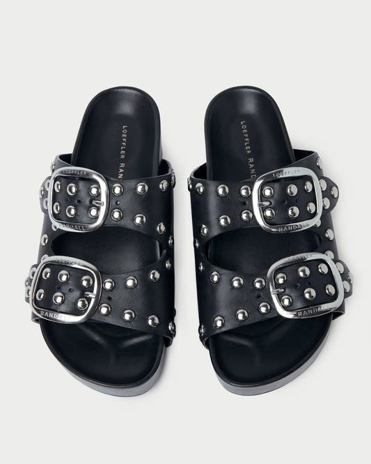 Loeffler Randall Jack Black Studded Sandal