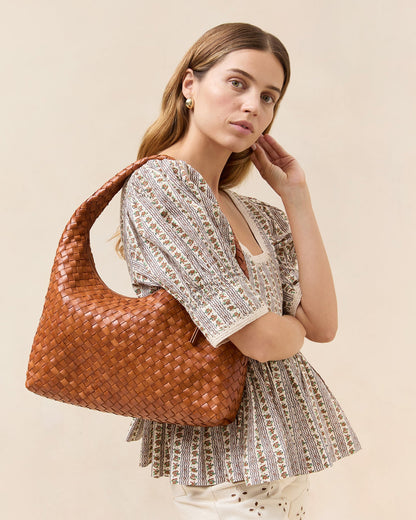 Loeffler Randall Willow Timber Woven Hobo Bag
