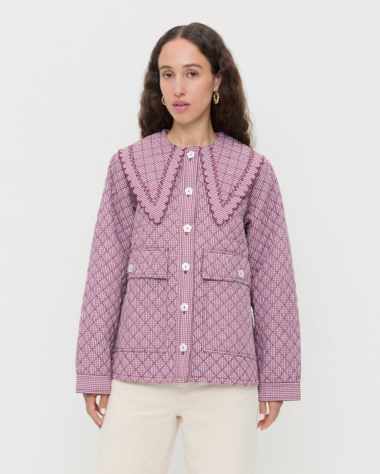 Loeffler Randall James Quilted Jacket