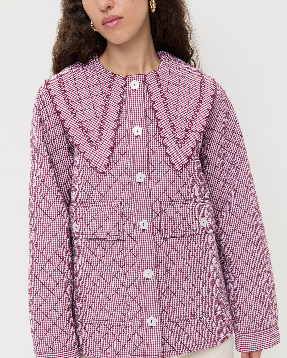 Loeffler Randall James Quilted Jacket