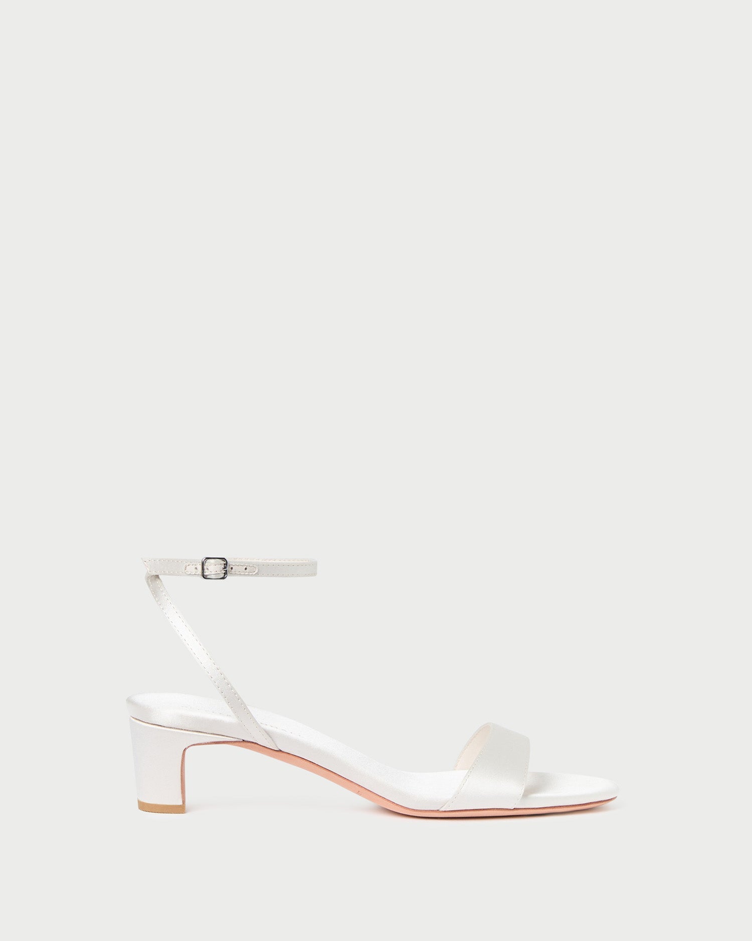 Loeffler Randall Alice Cream Satin Sandal