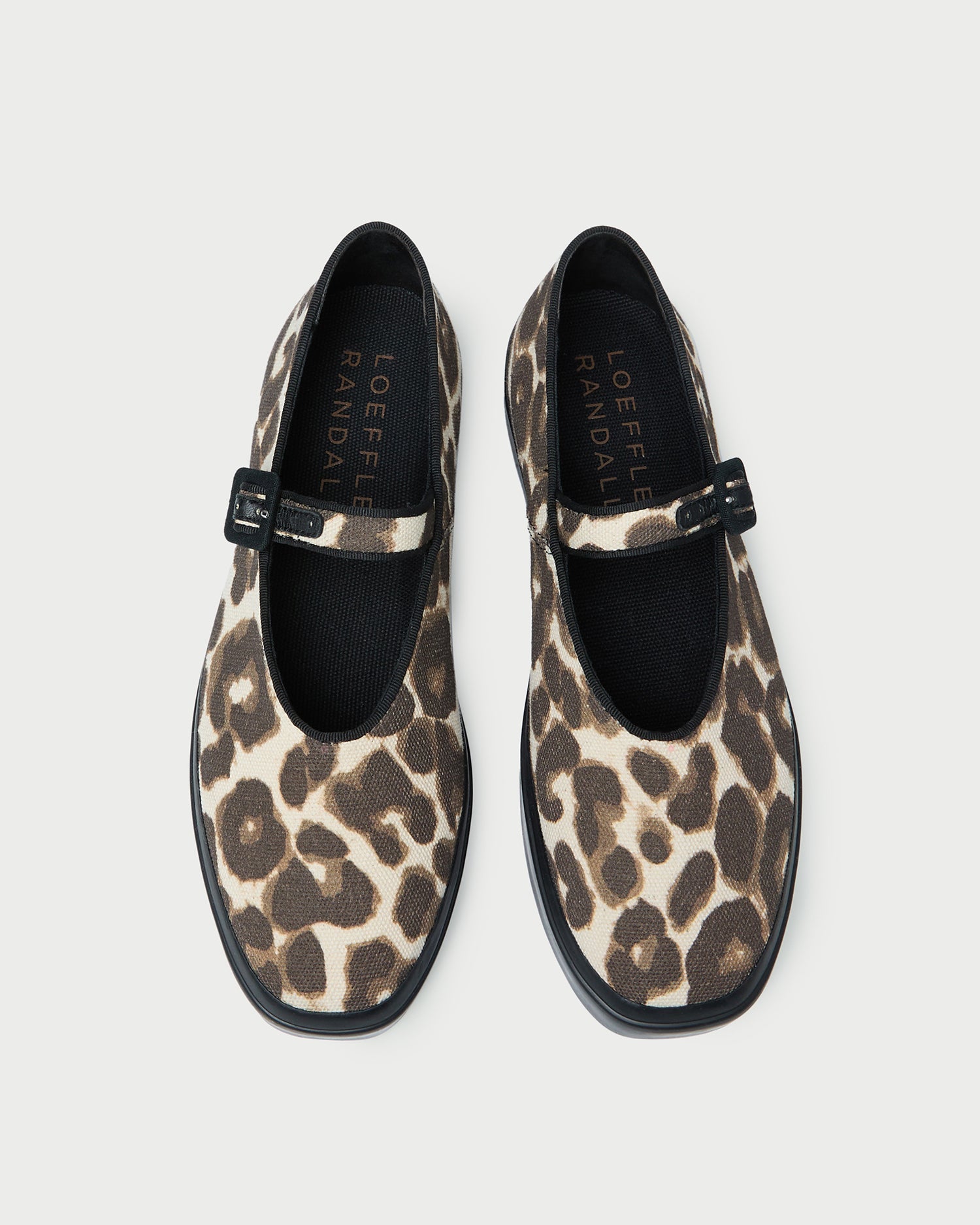 Loeffler Randall Cooper Leopard Mary Jane Sneaker
