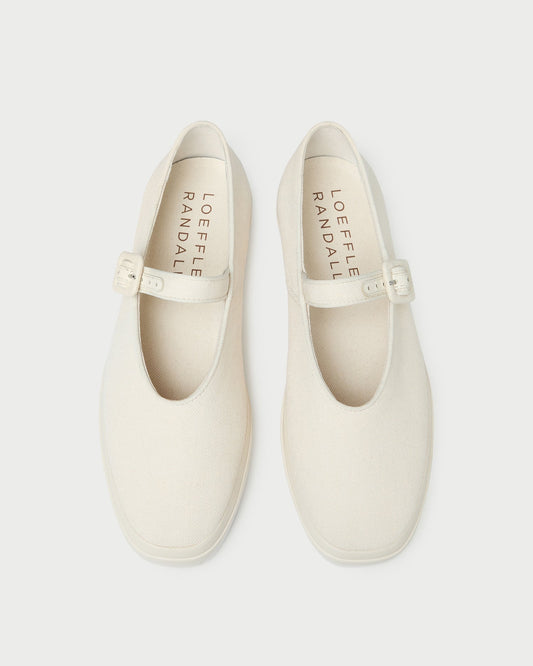 Loeffler Randall Cooper Natural Mary Jane Sneaker