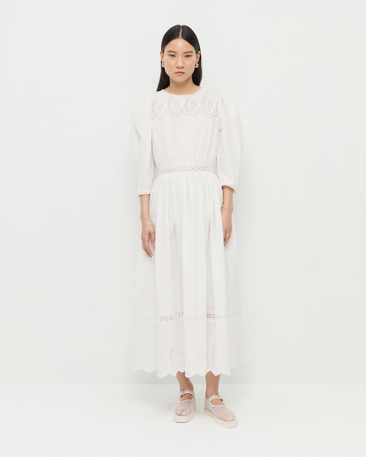 Loeffler Randall Thelma Eyelet Dress