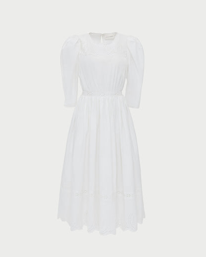 Loeffler Randall Thelma Eyelet Dress