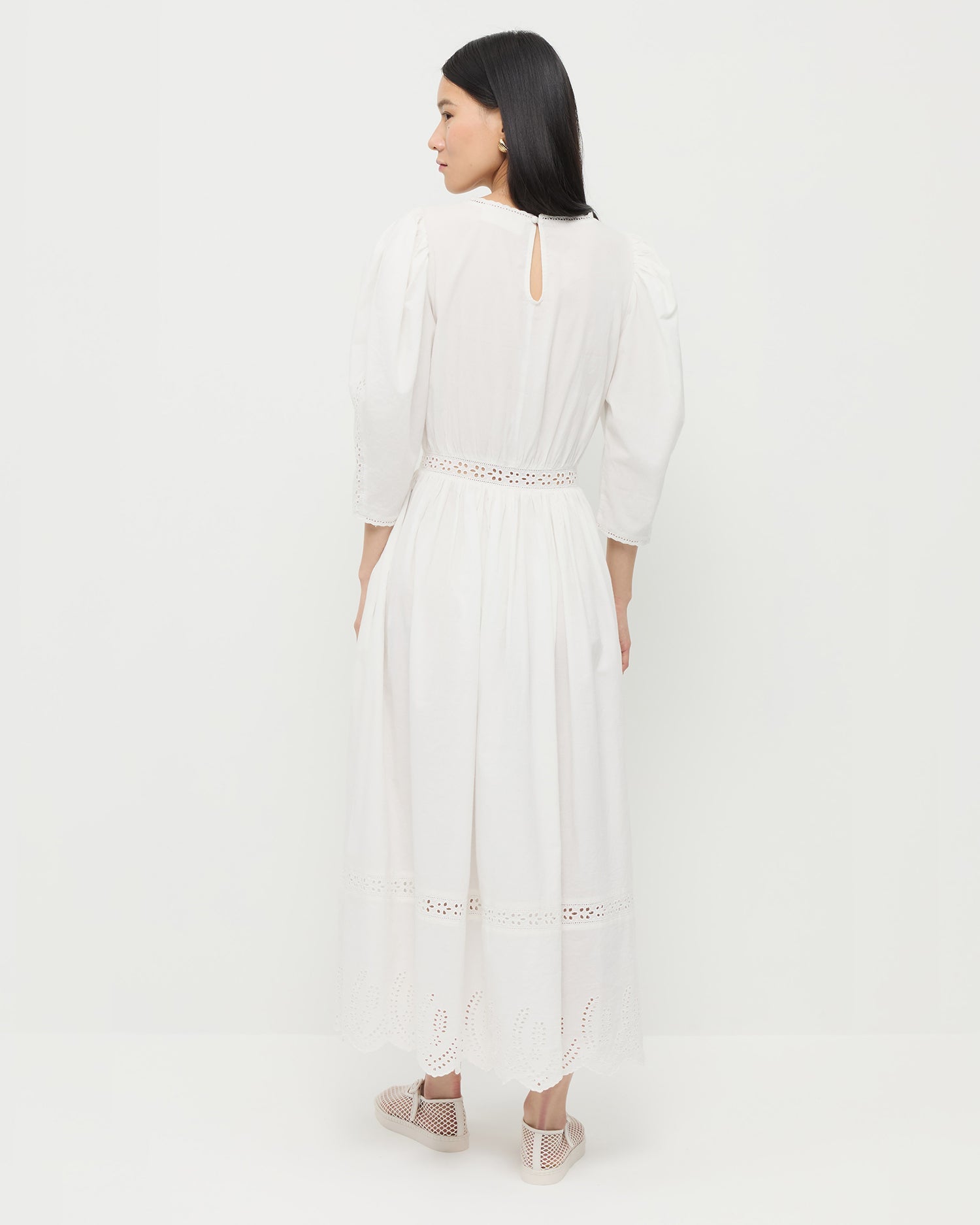 Loeffler Randall Thelma Eyelet Dress