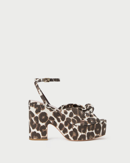 Loeffler Randall Liza Leopard Platform Sandal