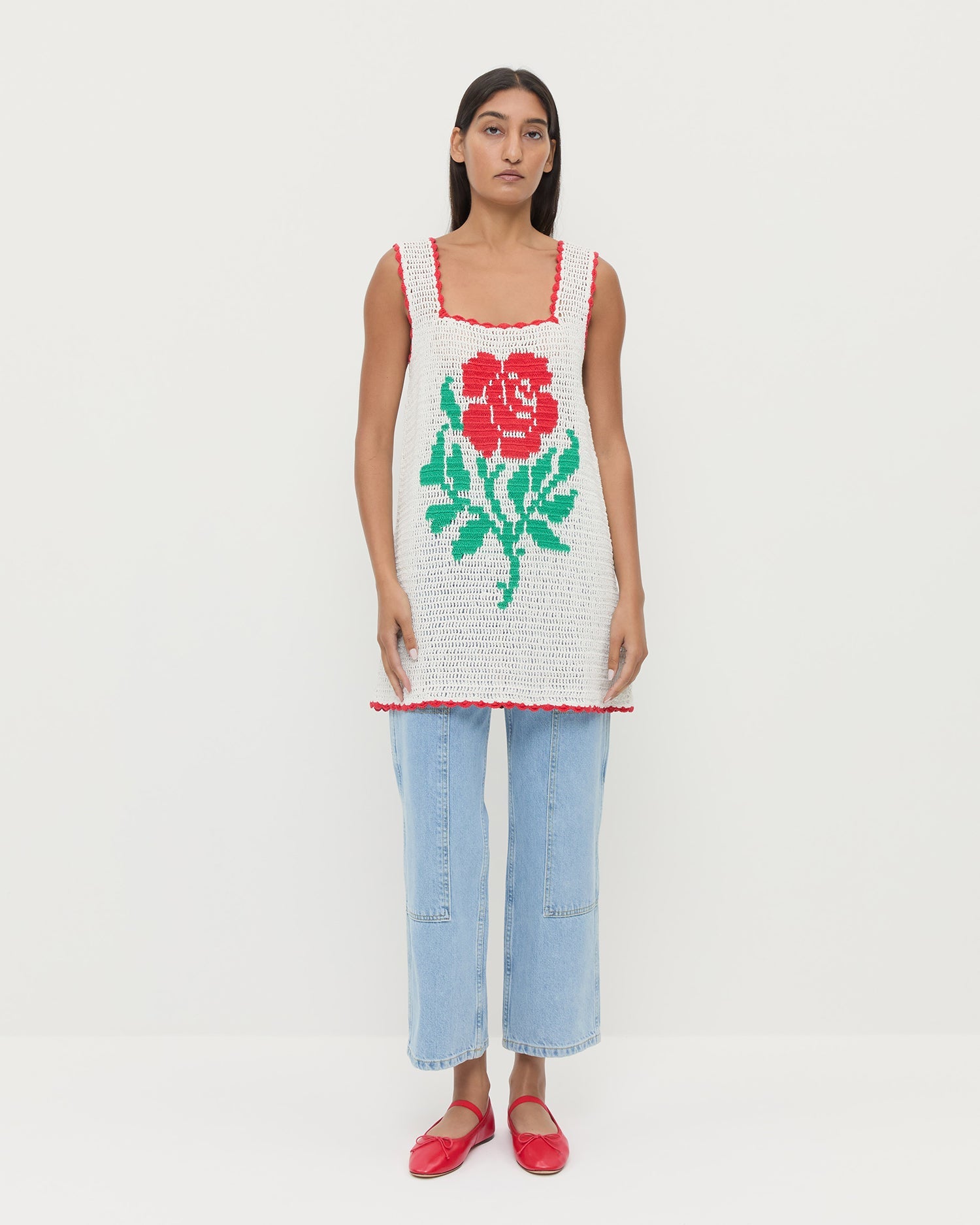 Loeffler Randall Helena Crochet Dress