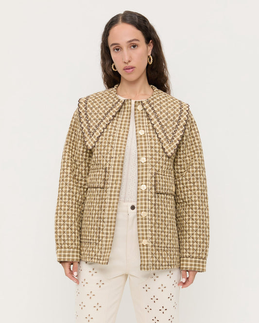 Loeffler Randall James Quilted Jacket