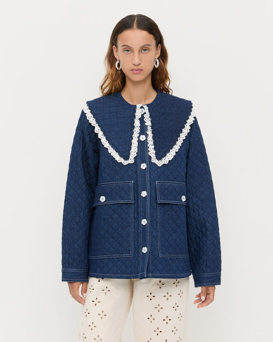 Loeffler Randall James Quilted Jacket