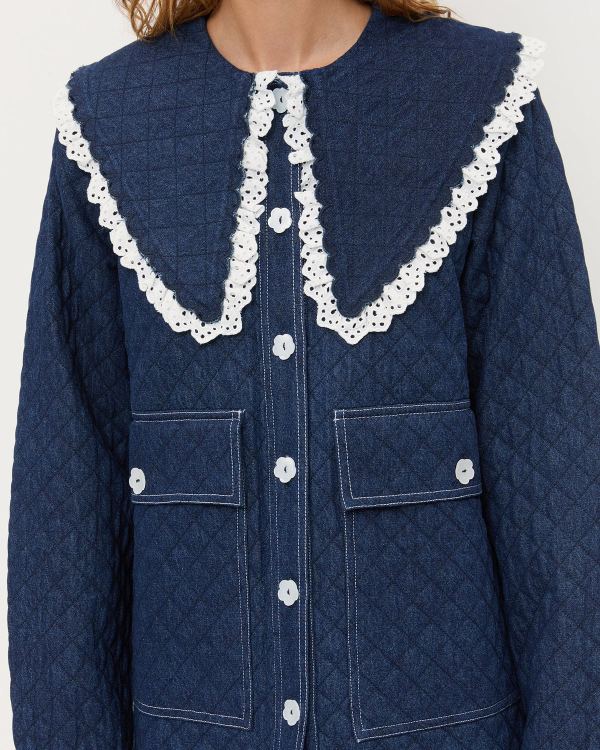 Loeffler Randall James Quilted Jacket