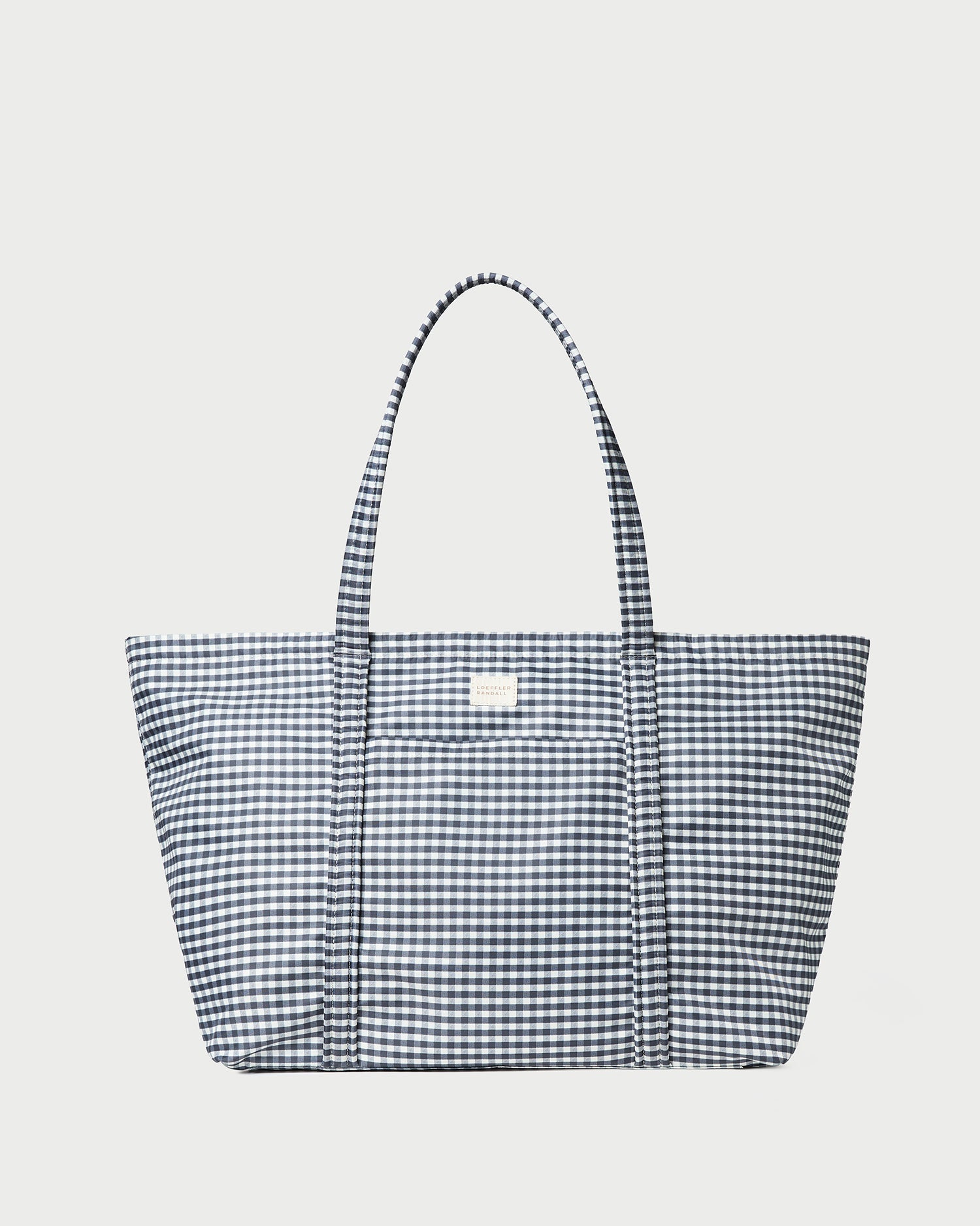 Loeffler Randall Dina Black/White Gingham Travel Tote