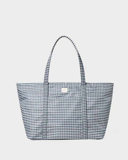 Loeffler Randall Dina Black/White Gingham Travel Tote