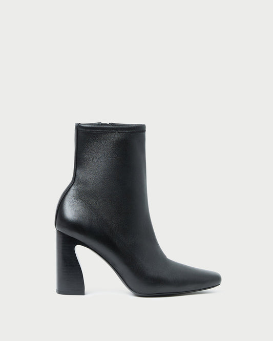 Loeffler Randall Chloe Black Leather Ankle Boot
