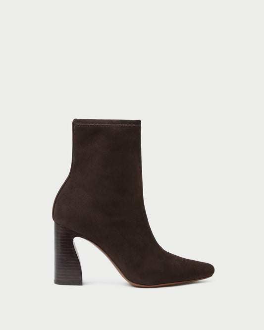 Loeffler Randall Chloe Brown Suede Ankle Boot