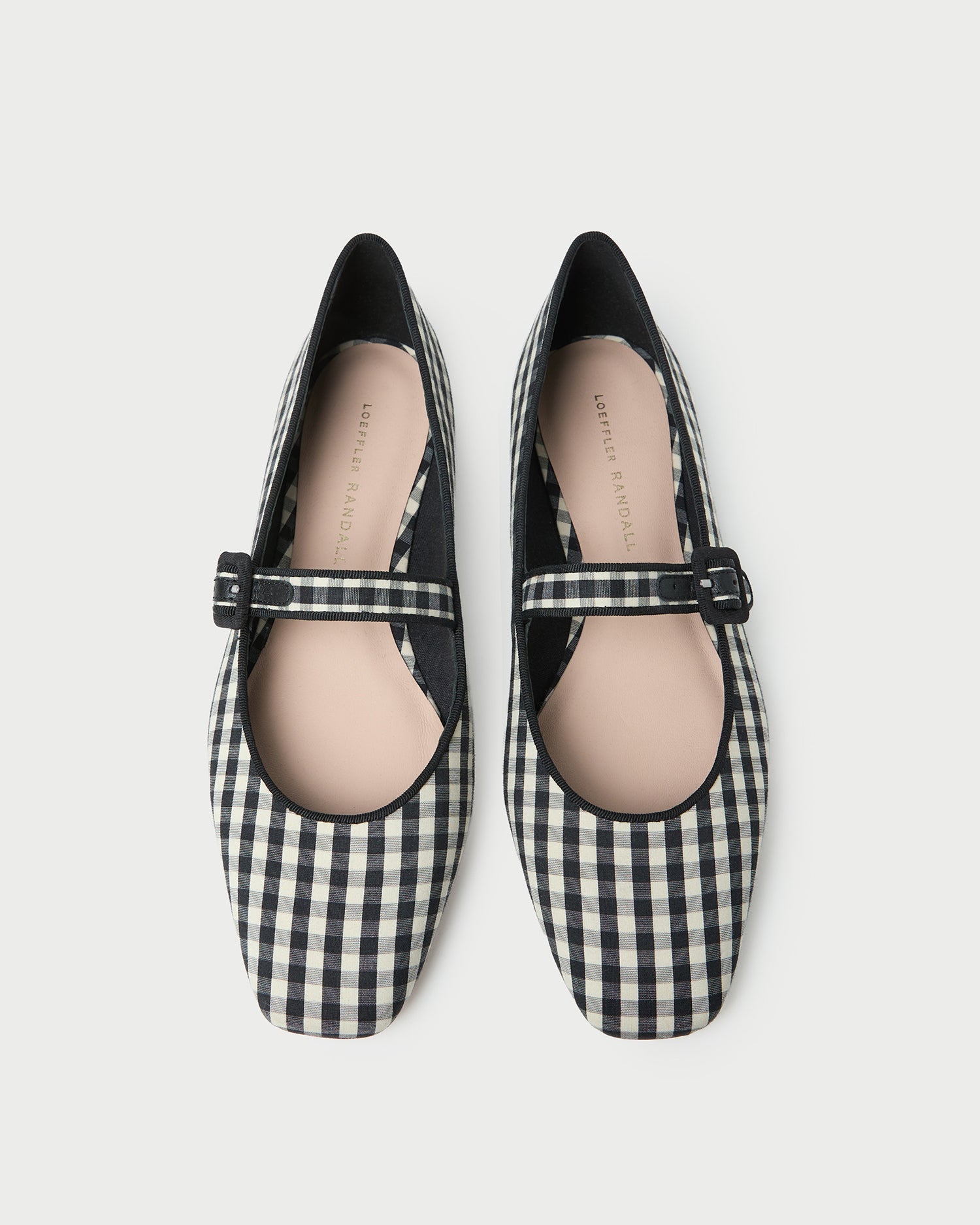 Loeffler Randall Ginger Black/White Gingham Mary Jane