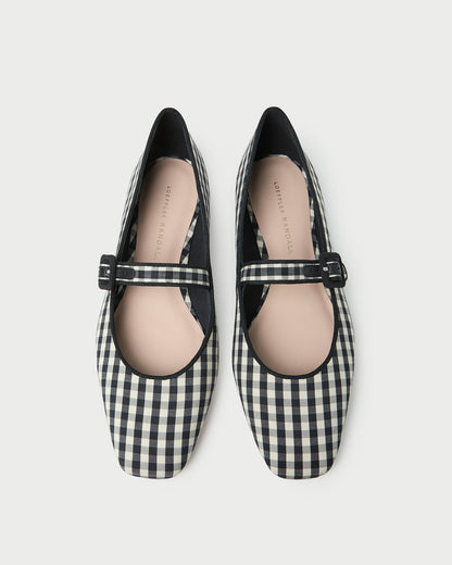 Loeffler Randall Ginger Black/White Gingham Mary Jane