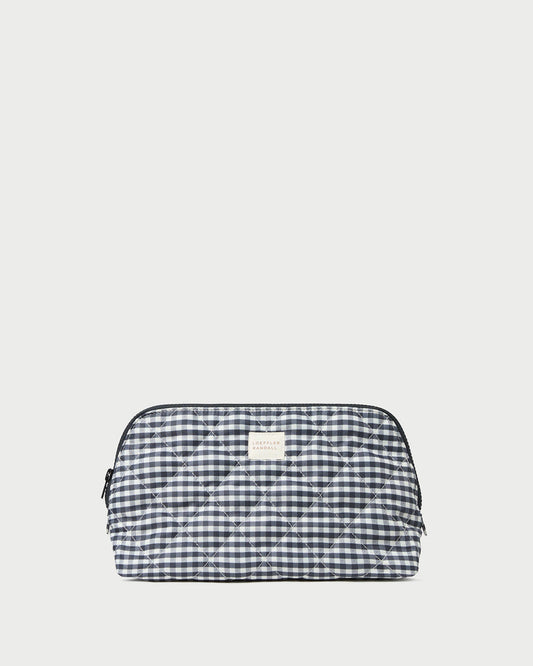 Loeffler Randall Frances Black/White Gingham Cosmetic Pouch