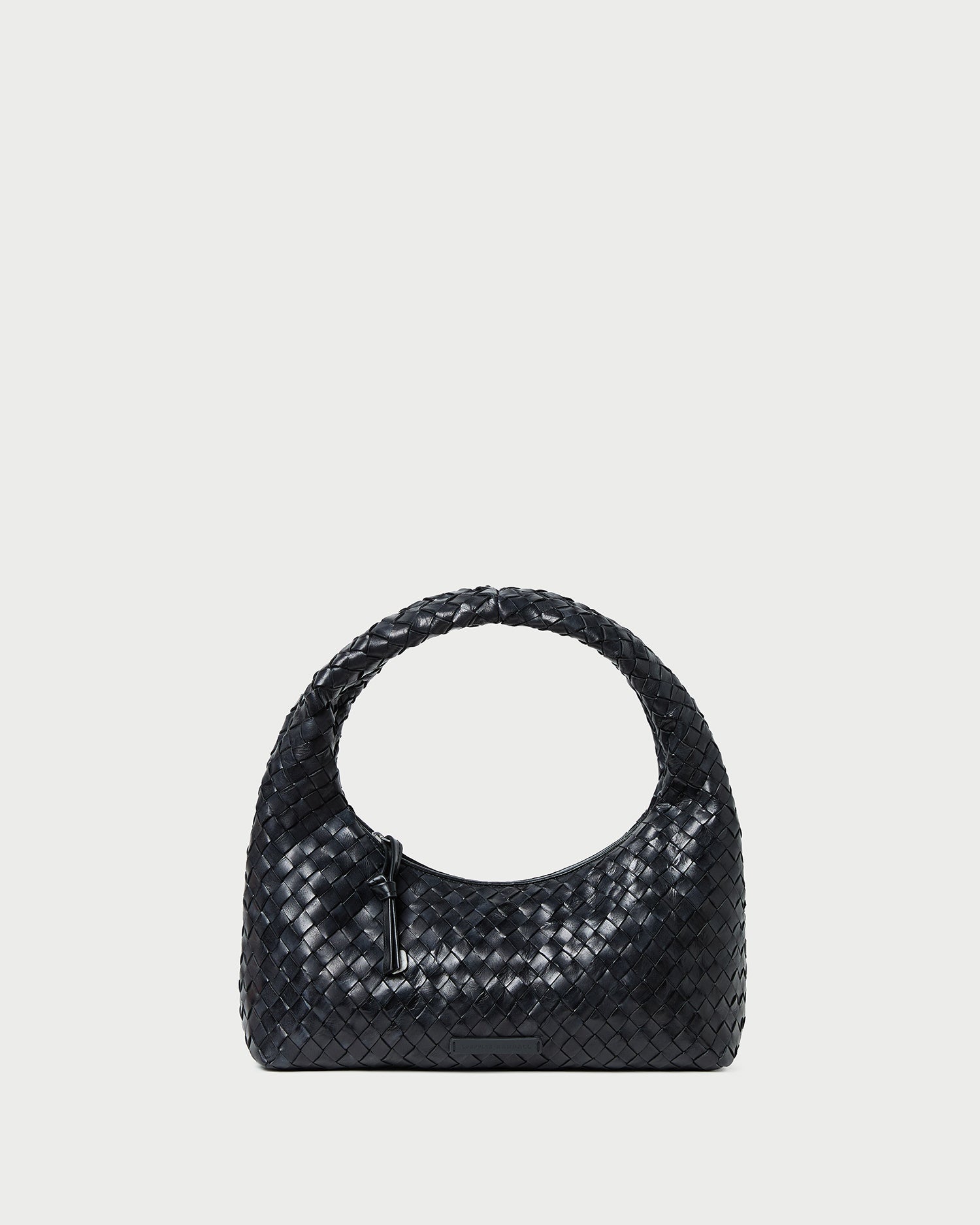 Loeffler Randall Mercer Black Woven Shoulder Bag