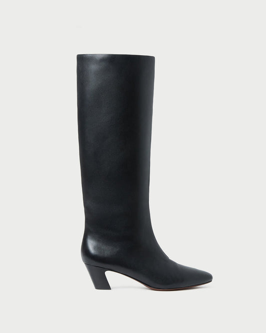 Loeffler Randall Marley Black Leather Tall Boot